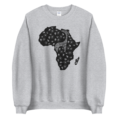 "World of Spirits" Africa Giraffe Unisex Sweatshirt