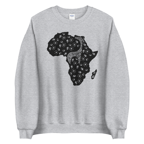 "World of Spirits" Africa Giraffe Unisex Sweatshirt